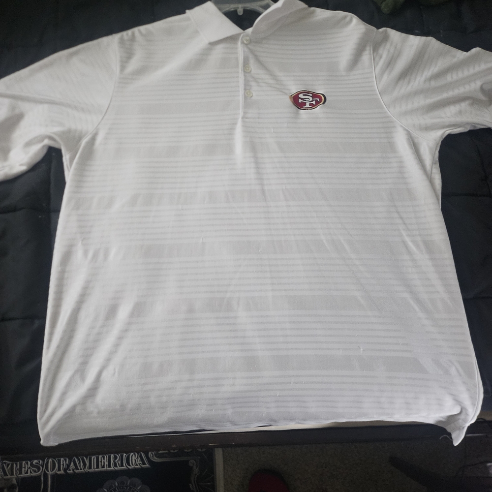 Mens White Polo Shirt